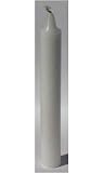 ( 15 ) 6 &acute; x 11 / 16 &acute; Diameter Taper Candle: White - B001EHGMD2