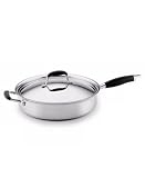 Review Anolon 30152 / Anolon Advanced Clad 12-Inch, 5-Quart Covered Saute Pan with Helper Handle