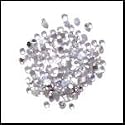 2 x 144 Nail Art Gems / Rhinestones Clear (288 Gems)