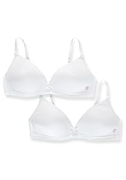 2 Pack Angel Non-Wired Moulded First Bras