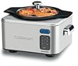 Cuisinart PSC-650  6.5 Quart Programmable Slow Cooker, Brushed Stainless Steel