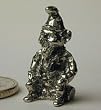 Miniature Gnome Sitting in Pewter by Warwick Miniatures