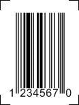 10 UPC, EAN Codes sent in email.