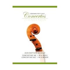 B�renreiter's Easy Concertos: Concertino in a-Moll: Geigenstimme mit beigelegtem Klavierauszug