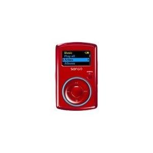 SanDisk Sansa Clip 2 GB MP3 Player (Red) by SanDisk
