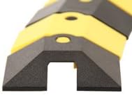 Sidewinder Small Cord Cover, Extra Length, 1 Foot Piece, Black and Yellow