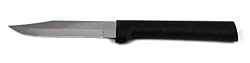 Rada Cutlery Regular Paring Knife, Dishwasher Safe, Made in USA, Black Handle (W201)