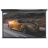 Elite Screens Manual Pull Down Projection Screen, 1:1 Aspect Ratio-119in (Matte White)