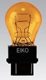Eiko 81136 - 4157NAK - Amber 4157 S8 Plast Wedge Base Light Bulb, 12.8-14 Volt, 2.1Amp-.59Amp