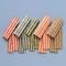 Flat-Packed Kraft Tubular Coin Wrappers, Dime, $5.00 Capacity, Green, 1000/Box MMF216020002