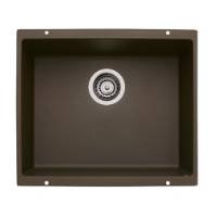 Blanco 440062 Precision Single Large Bowl, Cafe Brown (515-652)