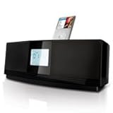 Coby AM/FM Clock Radio with Dock for iPod and MP3 Players