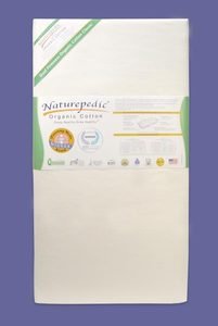 Naturepedic Dual Firmness Classic 150 Seamless Crib Mattress