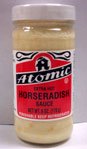 One Case (12 Jars) of Extra Hot Atomic Horseradish Sauce-6oz Jar