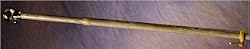 Adjustable Wood Grain Flag/Banner Pole