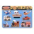 MELISSA & DOUG VEHICLES SOUND WOODEN PUZZLE