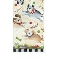 Woof and Friends Terry Towels Kay Dee SET/2TOWELS