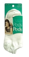 Peds Ladies Lightweights Low Cut - 2 Pair
