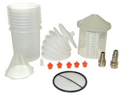 DeVILBISS DeKUPS Demo Starter Kit 24 oz. Disposable Spray Gun Cup System