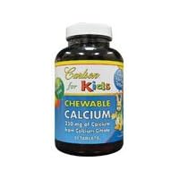 Carlson Labs Carlson for Kids Chewable Calcium, 250mg, 60 Tablets