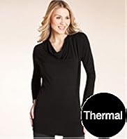Heatgen Cowl Neck Thermal Top