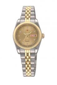 Orient Women's 2 Tone Diamond Index Self Winding Automatic Watch #BNQ1Y002C