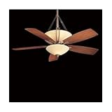 Minka-Aire Fans F837-PW 52' Skyview Contemporary Pewter Ceiling Fan w/ Light, Wall Ctrl & Blades