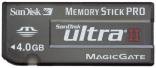 Sandisk 4GB Ultra II Memory Stick PRO DUO (SDMSPDH-4096, bulk)