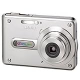 Casio EXILIM CARD EX-S100 - Digital camera - 3.2 Mpix - optical zoom: 2.8 x - supported memory: MMC, SD