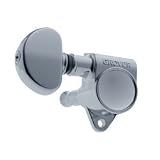 Grover 102-18C Rotomatic 18:1 3 per Side Tuners, Chrome