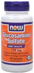 NOW GLUCOSAMINE SULFATE 750 MG CAPSULES
