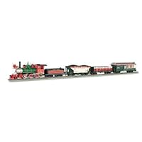 Bachmann Trains Santas Express Ready-to-Run On30 Scale Train Set