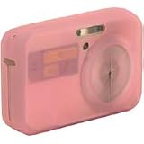 Delkin Snug-It, Silicone Digital Camera Skin for the Sony Cyber-Shot W50, W55 & W70, Pink, with Neck & Wrist Straps