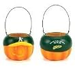 Oakland Athletics 5.5" Halloween Pumpkin Bucket - MLB Baseball