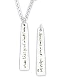 Far Fetched When I Let Go Reversible Necklace
