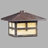 Progress Lighting P5262-33 Mission Cobblestone One Light Rail Mount Lantern