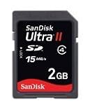 Sandisk SDSDH2002GA11 Secure Digital SDHC 2GB 2 Pack