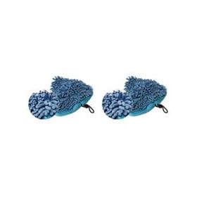 2 Ultra Absorbant Heavy Duty Deluxe H2O H20 Coral Steam Mop Pads