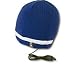 Tooks VELOCITY Headphone Beanie Hat With Built-in Removable Headphones - COLOR: CADET BLUE