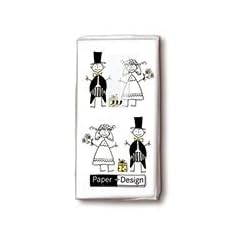 10 Taschent�cher Just Married - Hochzeit
