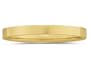 3 mm Plain Flat Comfort-Fit Women's Wedding Band in 18k Yellow Gold