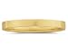 3 mm Plain Flat Comfort-Fit Women's Wedding Band in 14k Yellow Gold