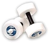 Aquajogger Aquafit Barbells, Soft Padded Grip, White White, Closed-cell Foam with Soft Padded Grip