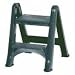 Rubbermaid 4209-03-GRAY EZ Step Gray Two-Step Folding Step Stool�