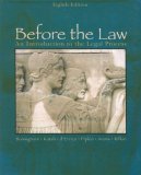 Before The Law: An Introduction to the Legal Process image