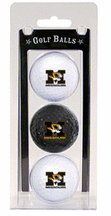 Missouri Tigers Golf Ball Pack Of 3)