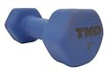 TKO 7 lb. Neoprene Dumbbell with Tri-Grip Handle