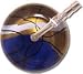 Artsy: Royal Blue and Gold Ultrascope Stethoscope