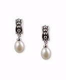 Fresh by Honora Sterling Silver Cultured Freshwater Pearl Hoop