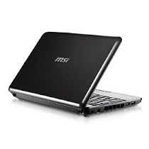 MSI Wind U100-016US 10-Inch Mini Laptop (1.6 GHz Intel Atom Processor, 1 GB RAM, 120 GB Hard Drive, XP Home, 3 Cell Battery) Black